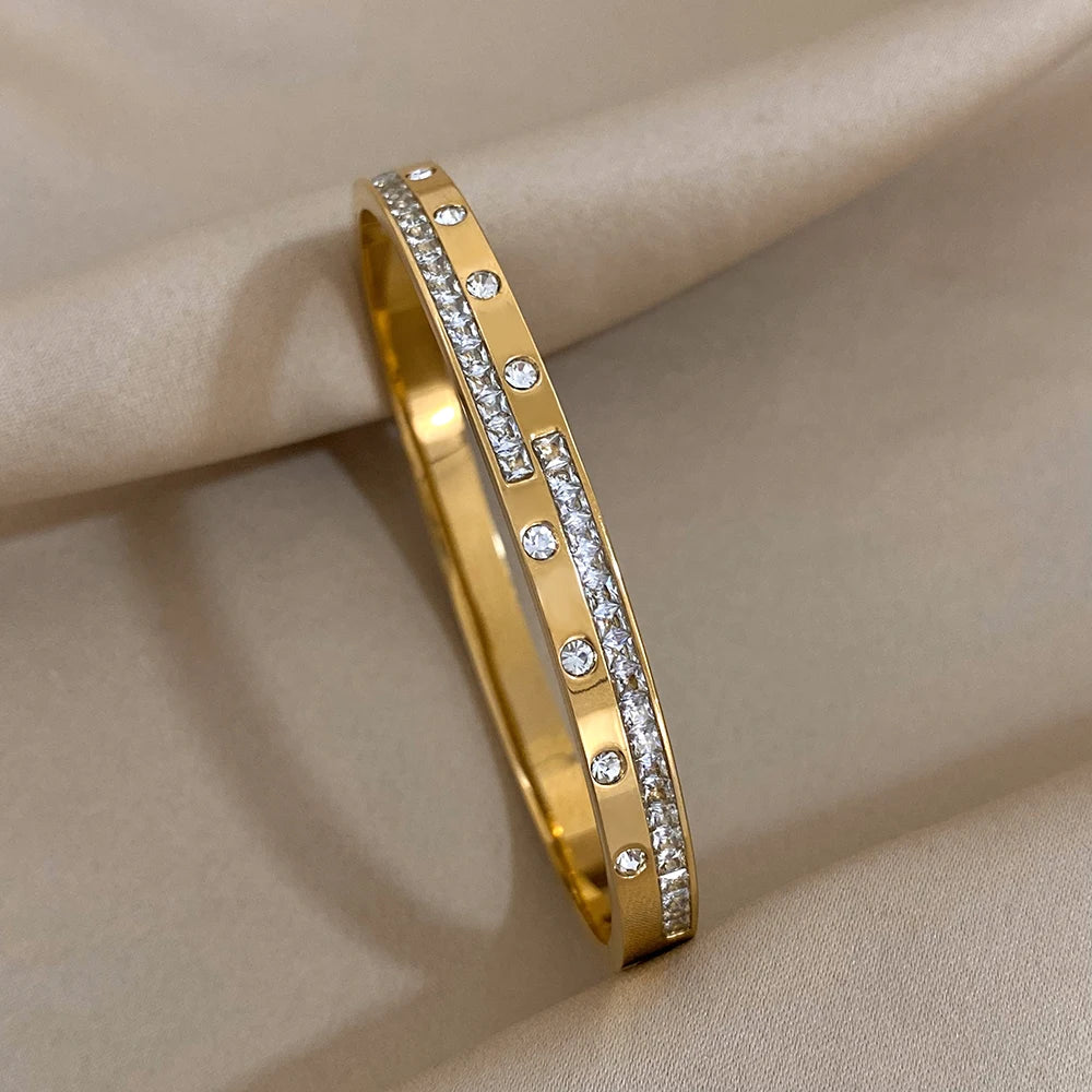 Luxury Stainless Steel Bracelet Stack