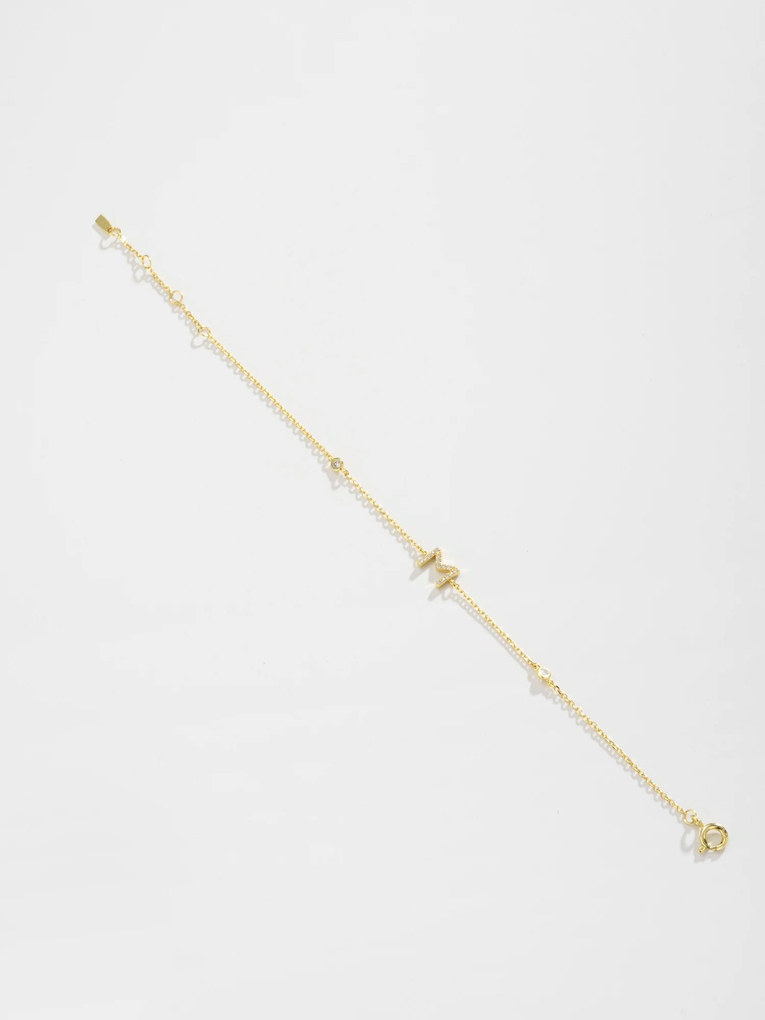 Forever Your Initial Bracelet - 925 Sterling Silver