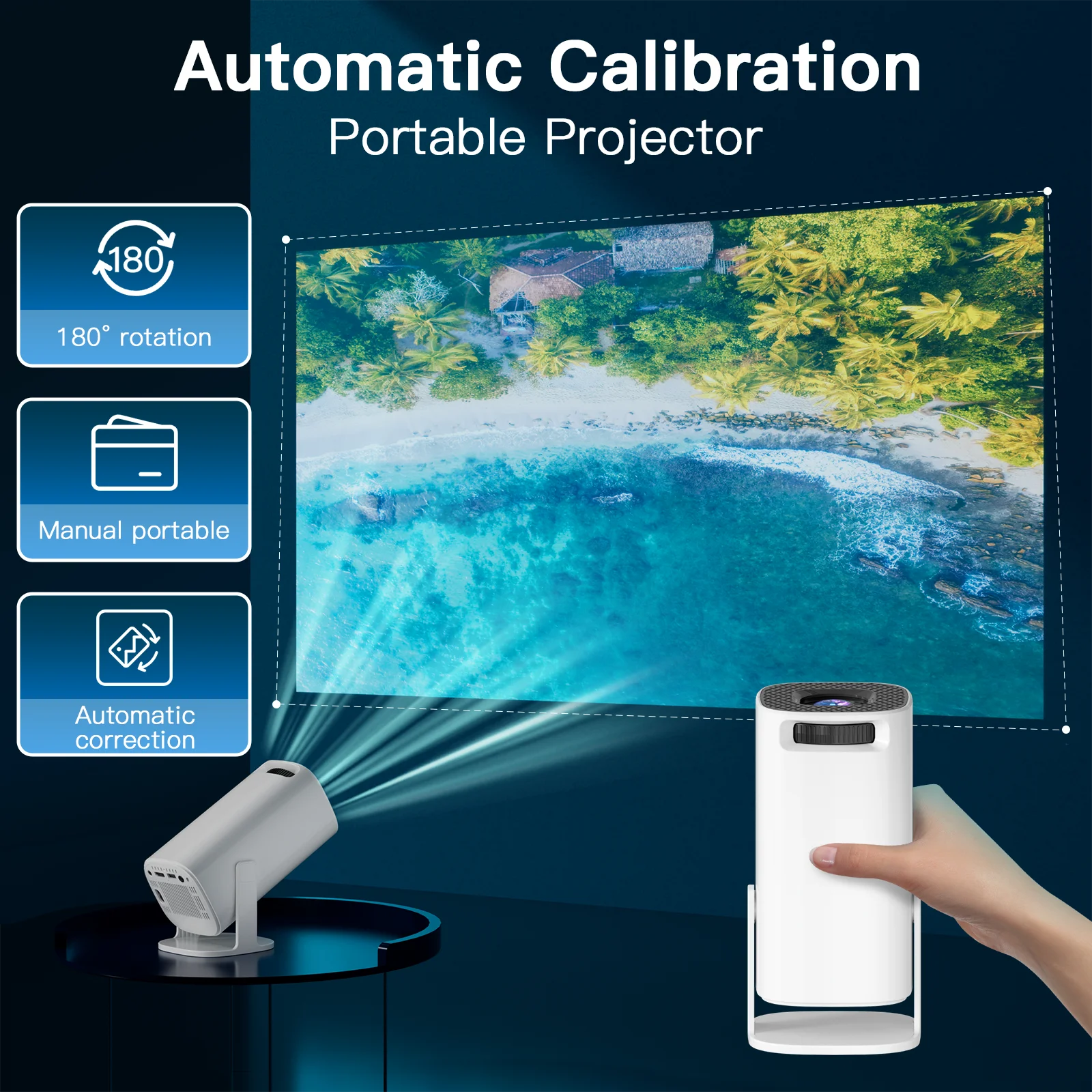 MiniCinema Bluetooth Projector